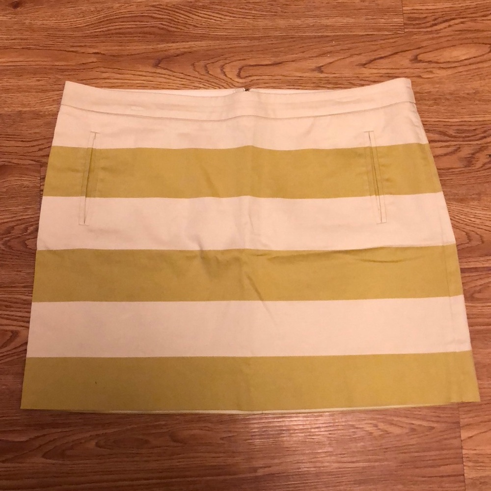 J.Crew Striped Skirt
